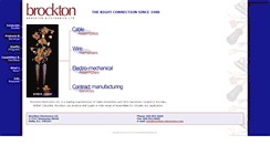 Desktop Screenshot of brockton-electronics.com